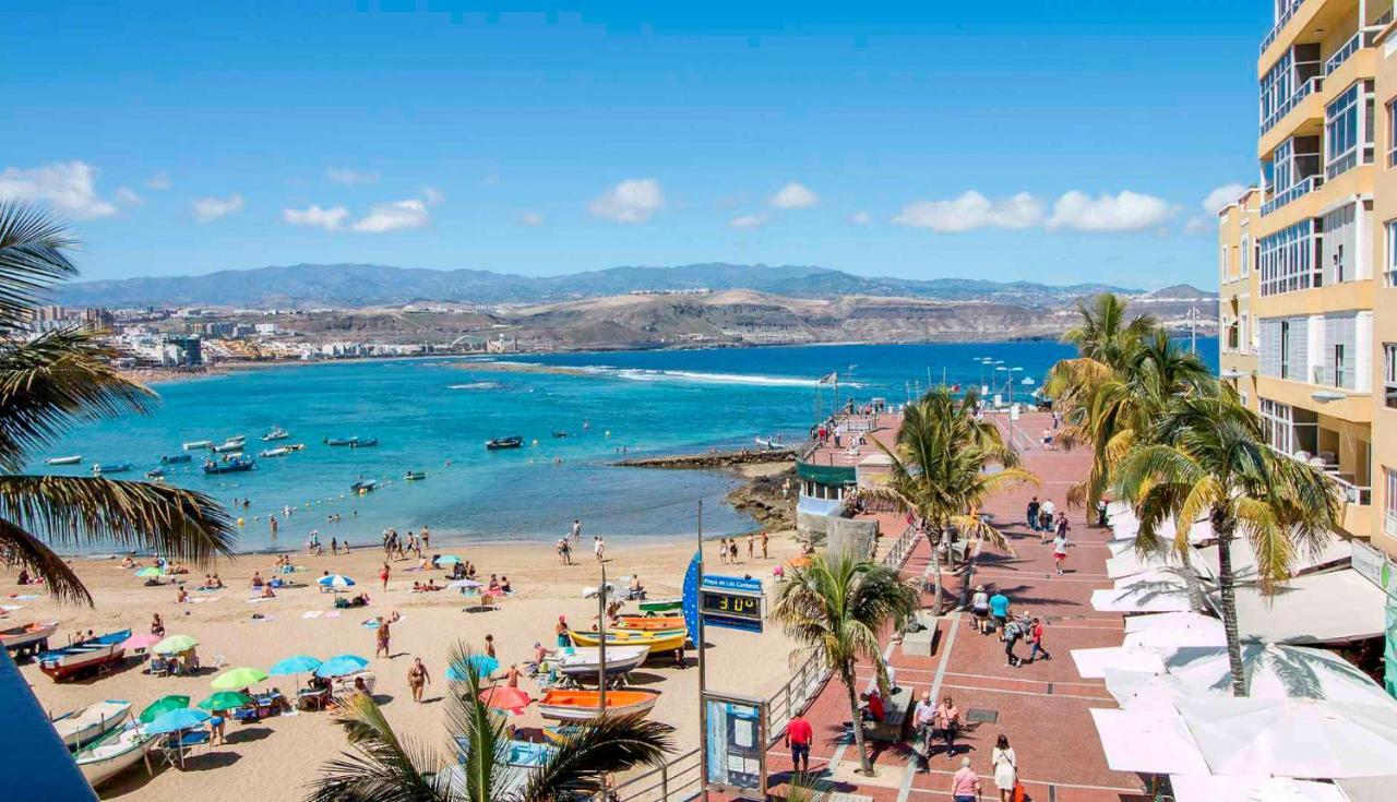 Apartamento Con Balcon En La Playa De Las Canteras 라스팔마스 외부 사진