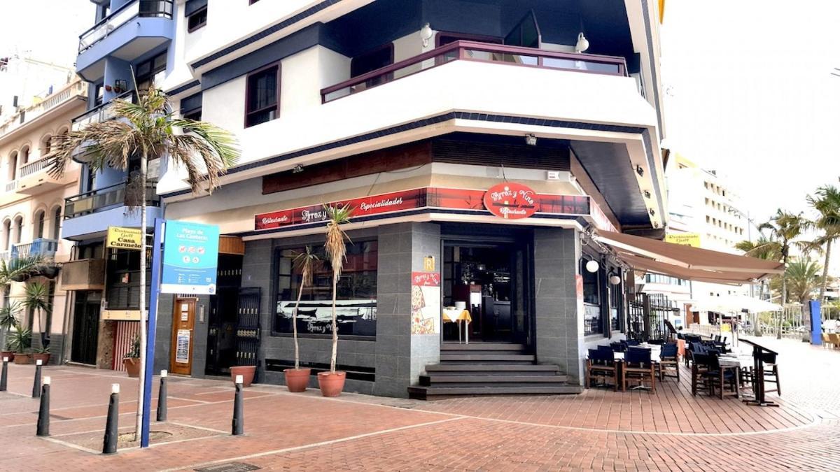 Apartamento Con Balcon En La Playa De Las Canteras 라스팔마스 외부 사진